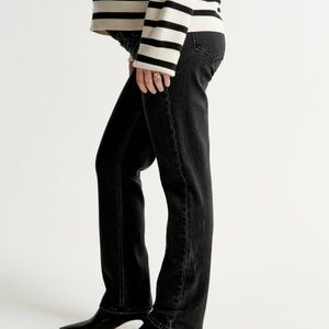 Maternity 90s Straight Jean